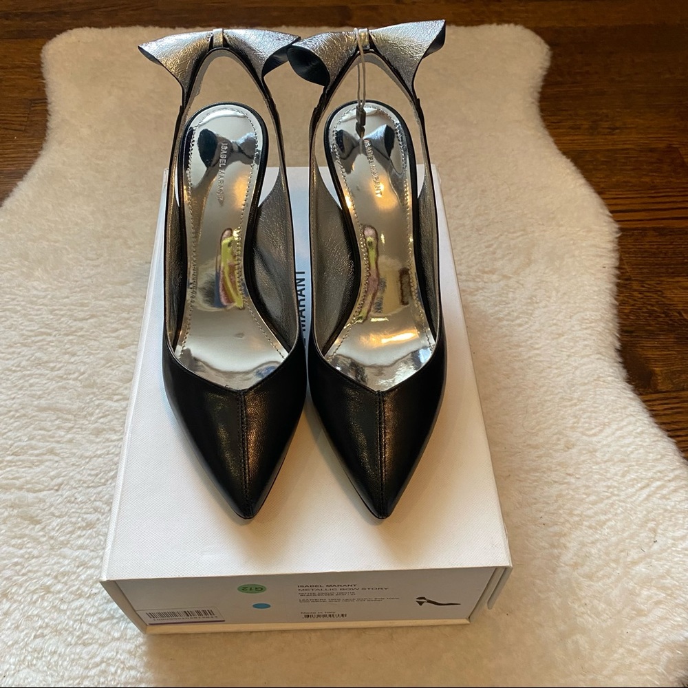 Isabel Marant Black Sling back Pump EU 37